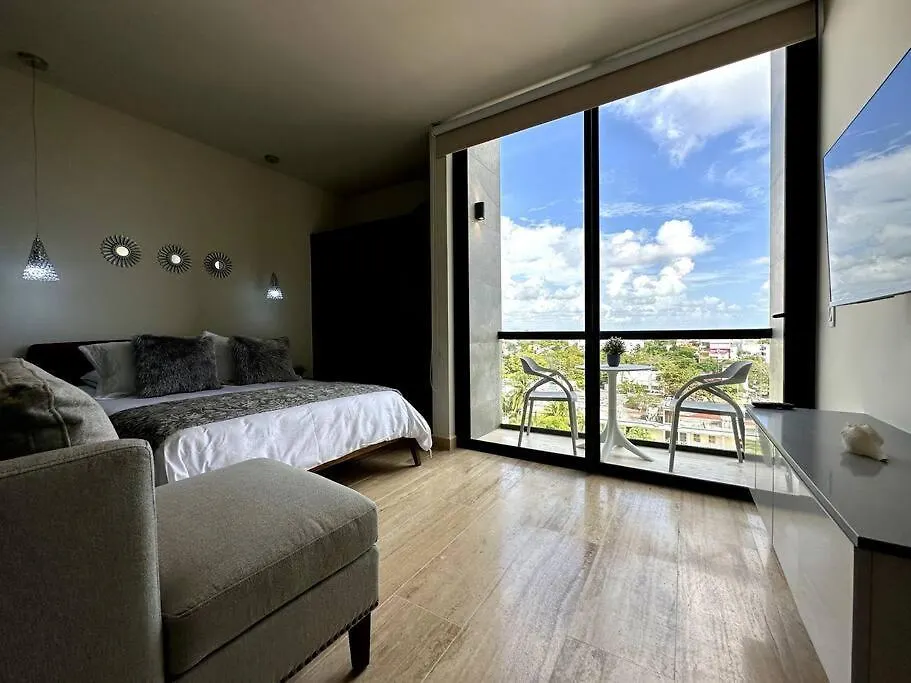 Ocean View Luxury Loft With Rooftop Pool & Sky Bar بلايا ديل كارمن