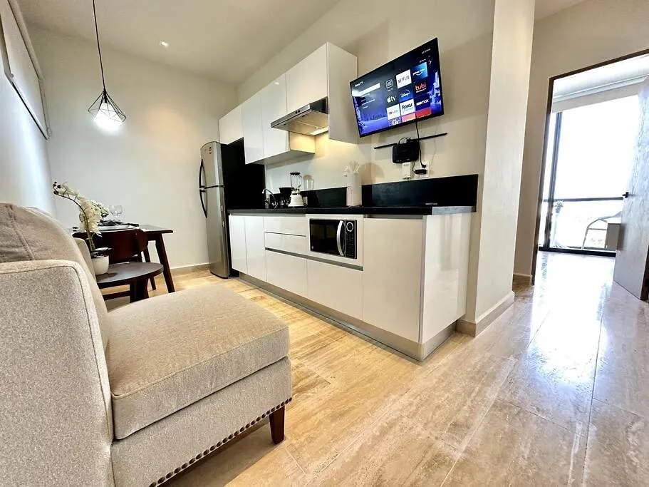 شقة Ocean View Luxury Loft With Rooftop Pool & Sky Bar بلايا ديل كارمن