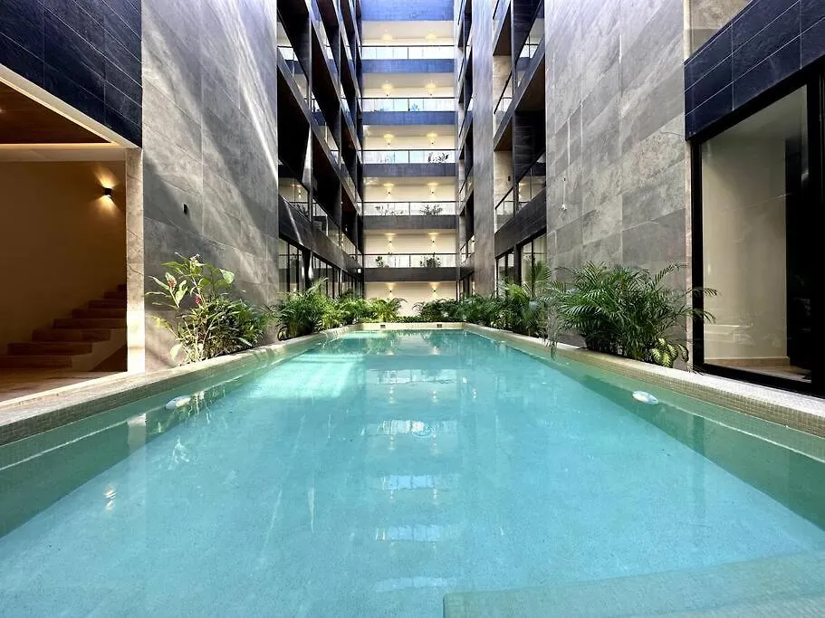 Ocean View Luxury Loft With Rooftop Pool & Sky Bar بلايا ديل كارمن 0*,