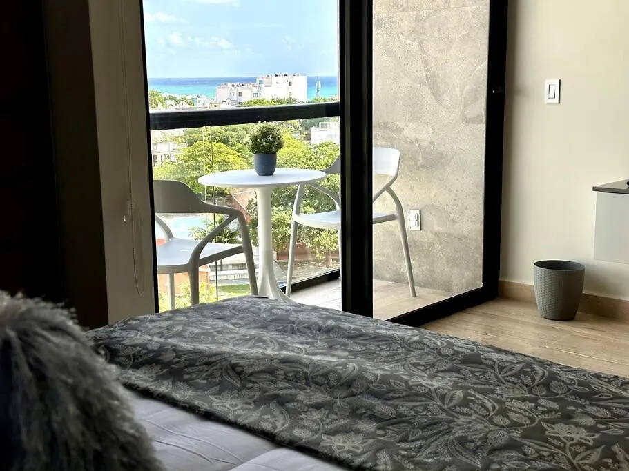 شقة Ocean View Luxury Loft With Rooftop Pool & Sky Bar بلايا ديل كارمن